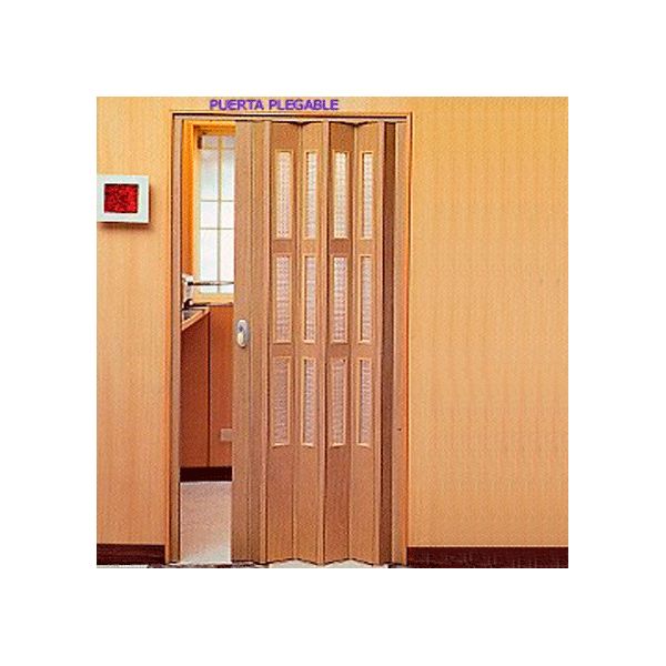 Puerta plegable PVC - Cristal - Bricopersianas - Persianas alicantinas,  cortinas